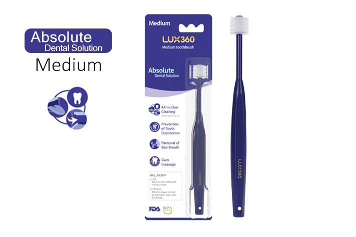 LUX360 Medium Bristle for adult