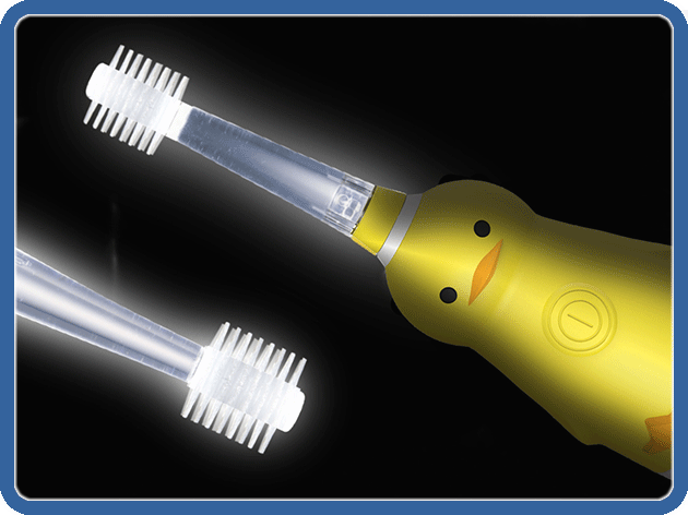 LED handle to check oral cavity conditional